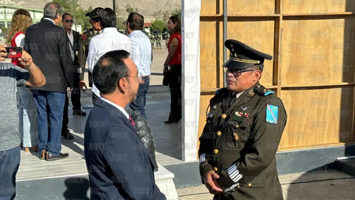 Rinde protesta Leonardo Villalobos como comandante del 9/o Regimiento en Juárez