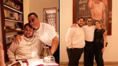 Captan a hijo de AMLO en lujoso restaurante de 'Salt Bae' y desata polémica