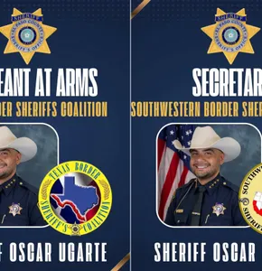 Asume sheriff Oscar Ugarte cargos directivos en coaliciones fronterizas
