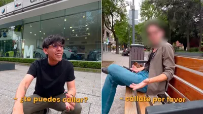 Extranjero increpa a influencer por hablar español en Ciudad de México