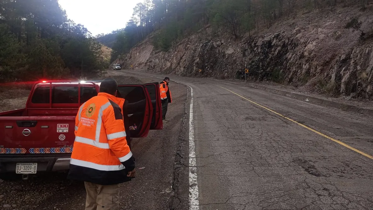 Activan alerta naranja en Parral y otros municipios por lluvias fuertes