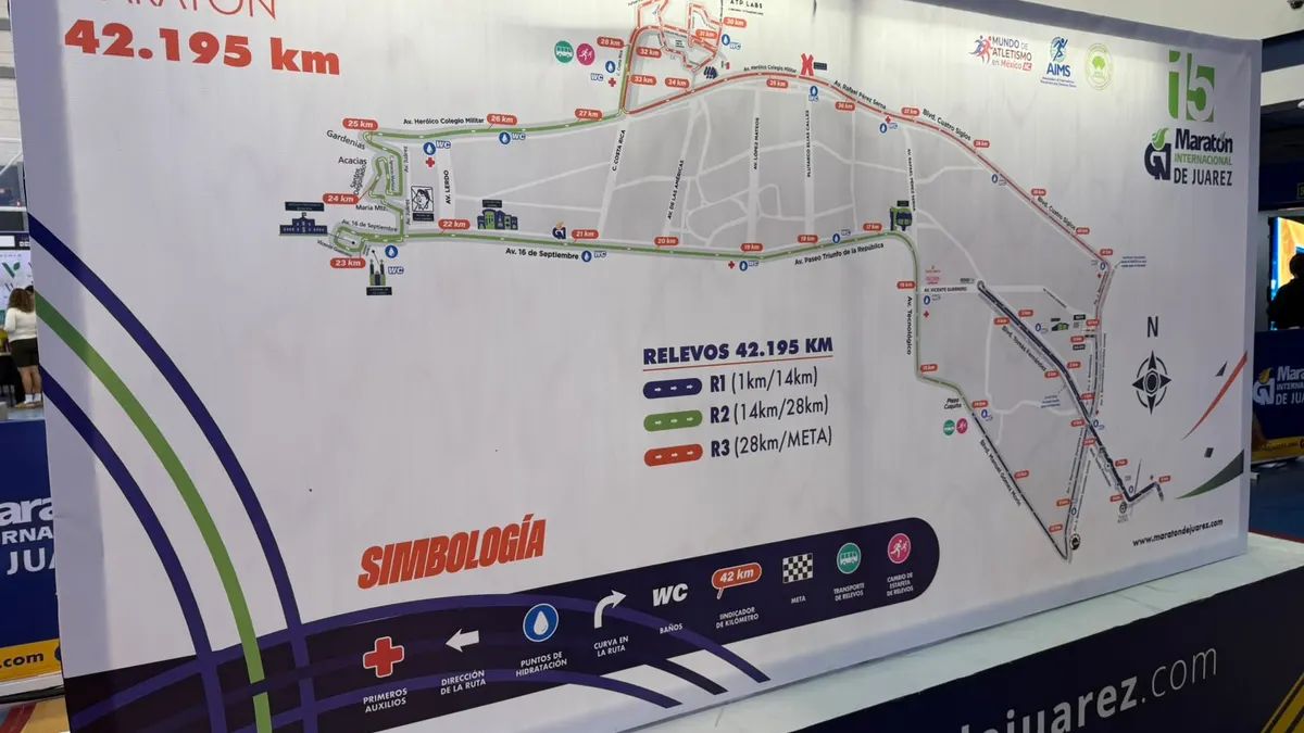 Corredores se reúnen en el Tec de Monterrey previo al Maratón de Juárez