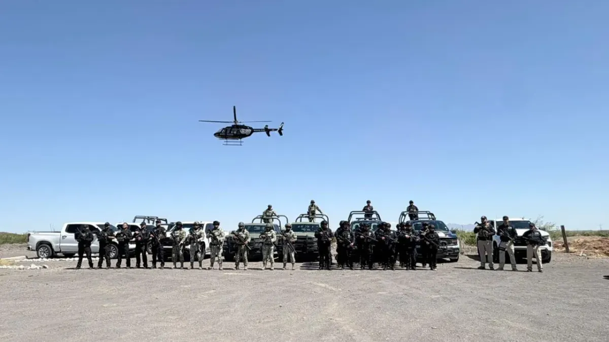 Despliega SSPE operativos con drones y helicóptero en Chihuahua