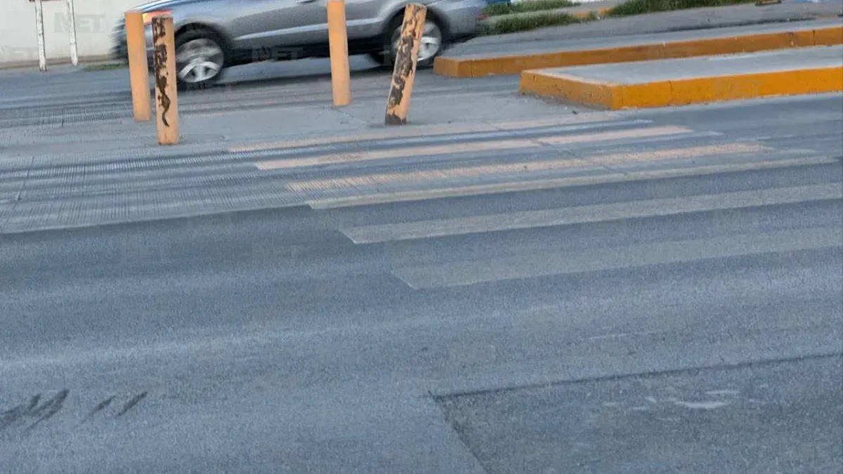 Denuncian cruce peligroso en zona escolar y comercial de la Tecnológico