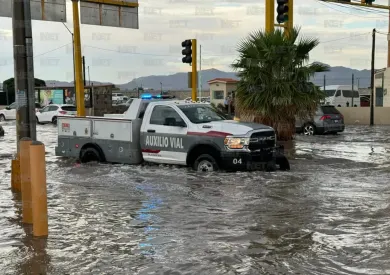 Habilitan unidades de Auxilio Vial para automovilistas afectados por lluvias