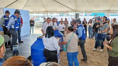 Anuncia JMAS programa de 110 mdp para abastecer agua en Los Kilómetros