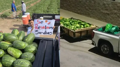 Se viraliza empresario que compra cosechas y las regala a familias en Chihuahua