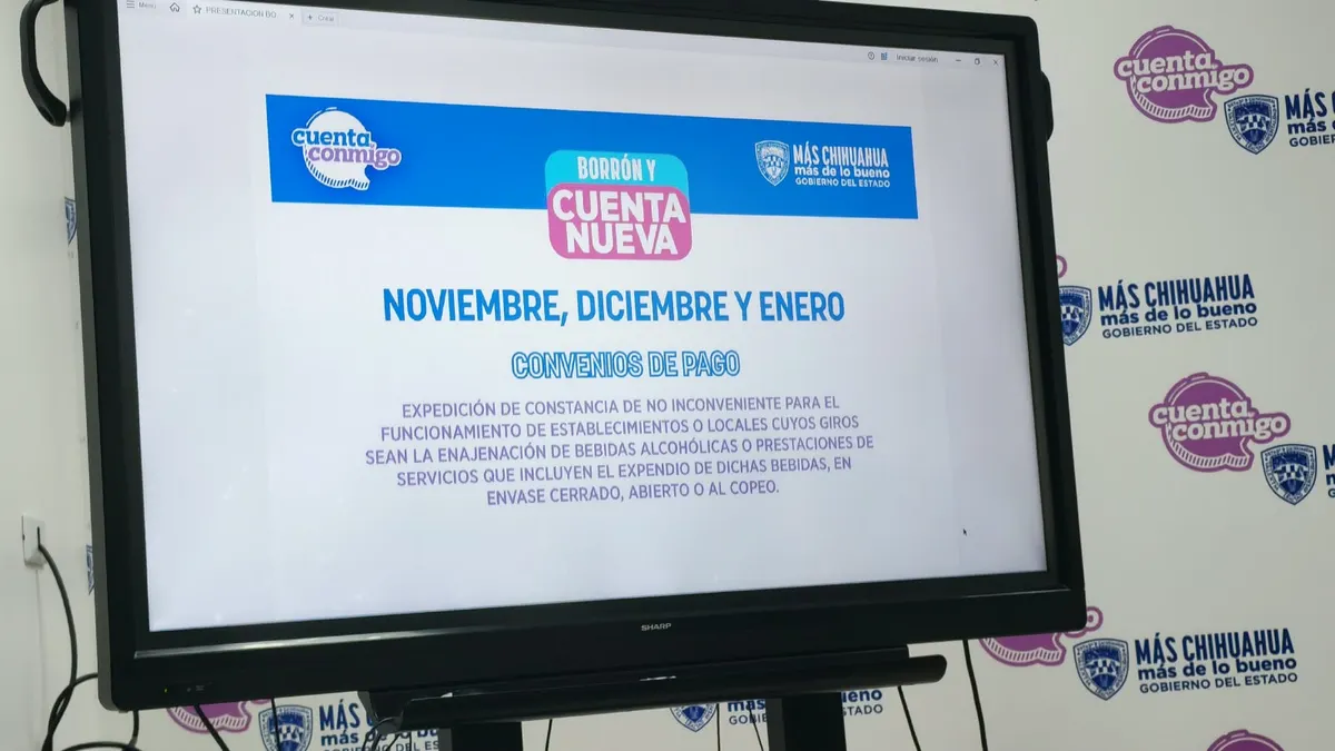 Arranca en noviembre Borrón y Cuenta Nueva 2026 con descuentos de hasta 95%