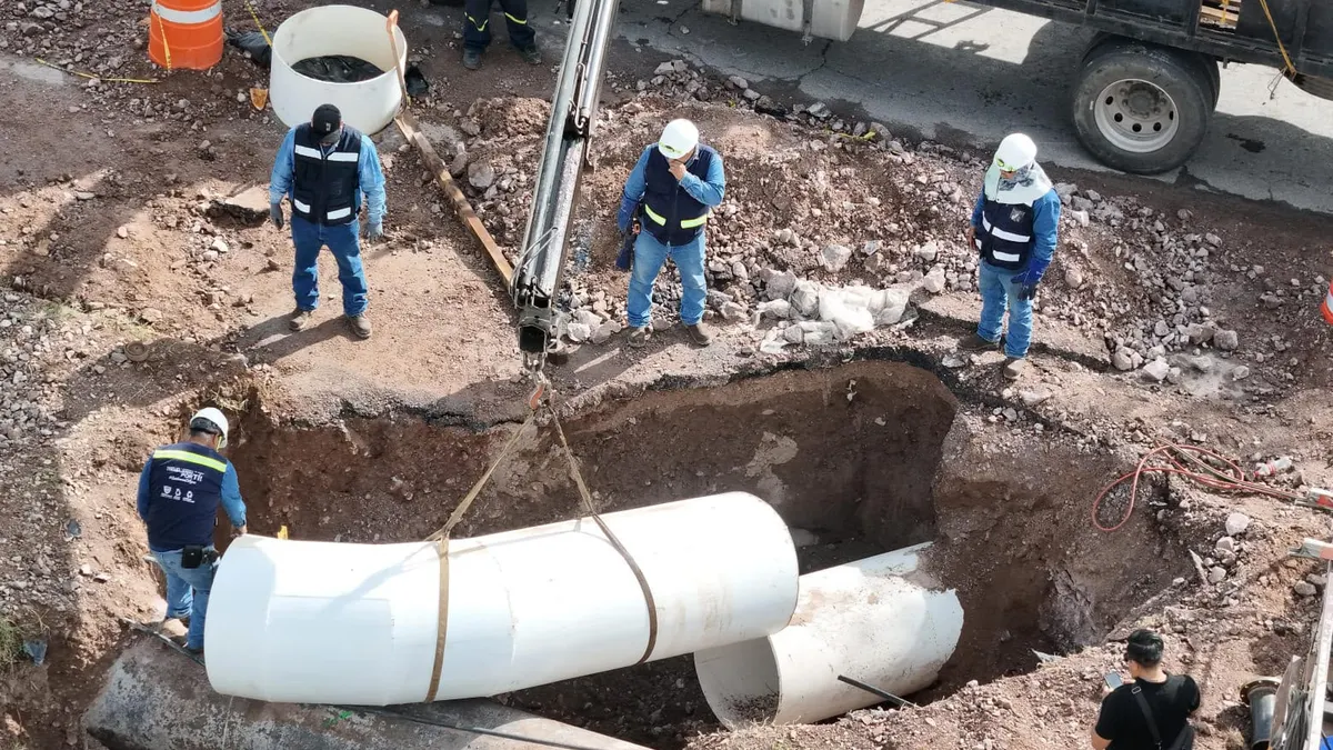 Inicia JMAS trabajos en conducción de El Sauz en Chihuahua