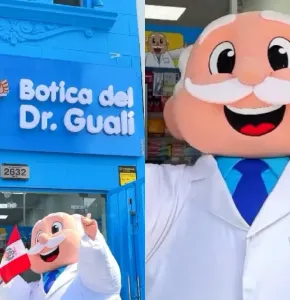 Surge 'Dr. Guali' en Perú y se hace viral por su sorprendente parecido con el Dr. Simi