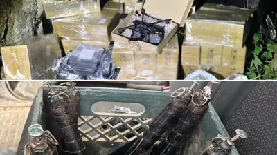Aseguran arsenal táctico, drones y explosivos durante operativo en Sinaloa