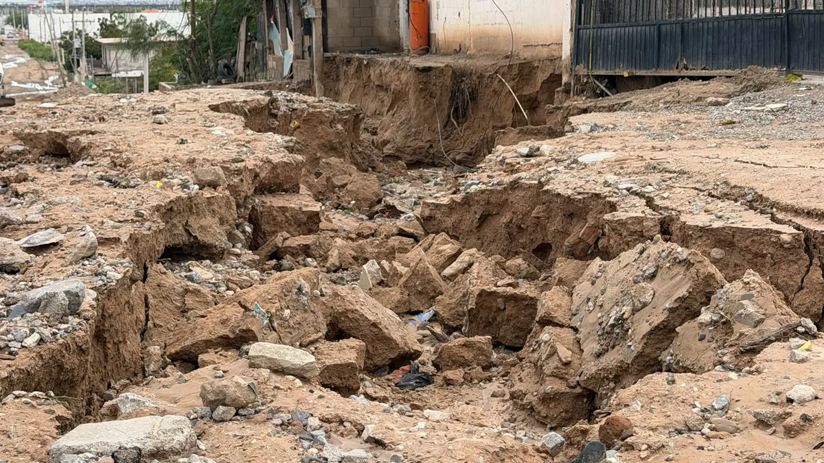 Repara JMAS daños por tormenta en la Águilas de Zaragoza