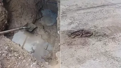 Reportan drenaje obstruido en Puerto La Paz; aguas negras regresan a viviendas