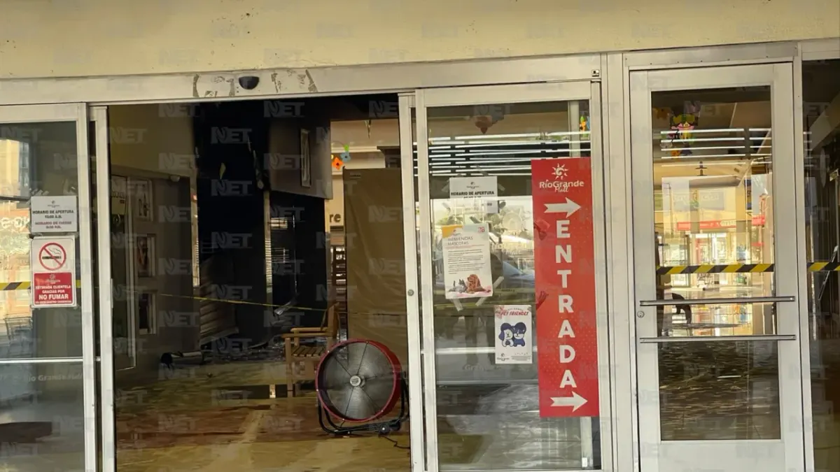 Se registra incendio en Río Grande Mall durante la madrugada; permanece cerrado