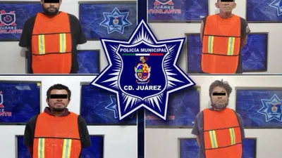 Capturan a cuatro prófugos buscados por distintos delitos en Juárez