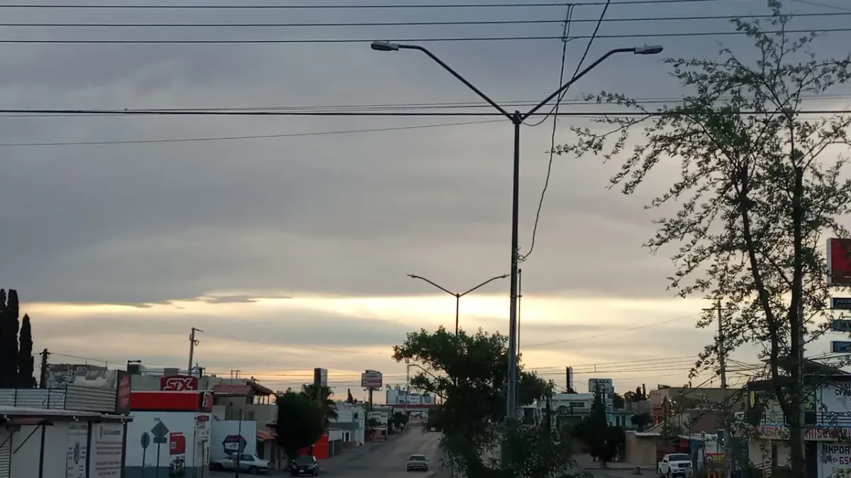 Amanece nublado pero persiste alerta por altas temperaturas en Juárez