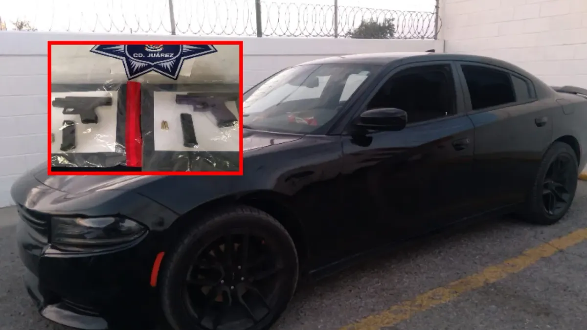 Detienen a 3 adolescentes armados en Juárez