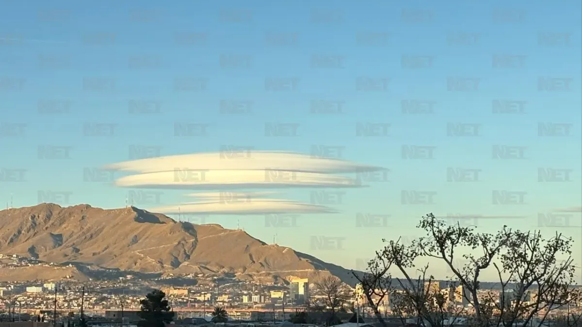 ¿Un OVNI? Cautiva nube a juarenses