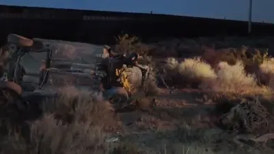 Muere una joven tras volcadura en la carretera a Anapra