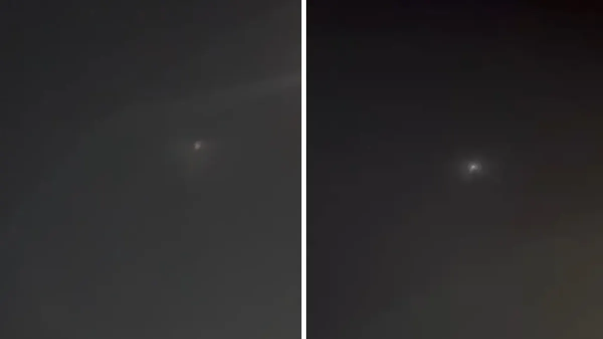 ¿Ovni? Juarenses reportan avistamiento de extraña luz en el cielo