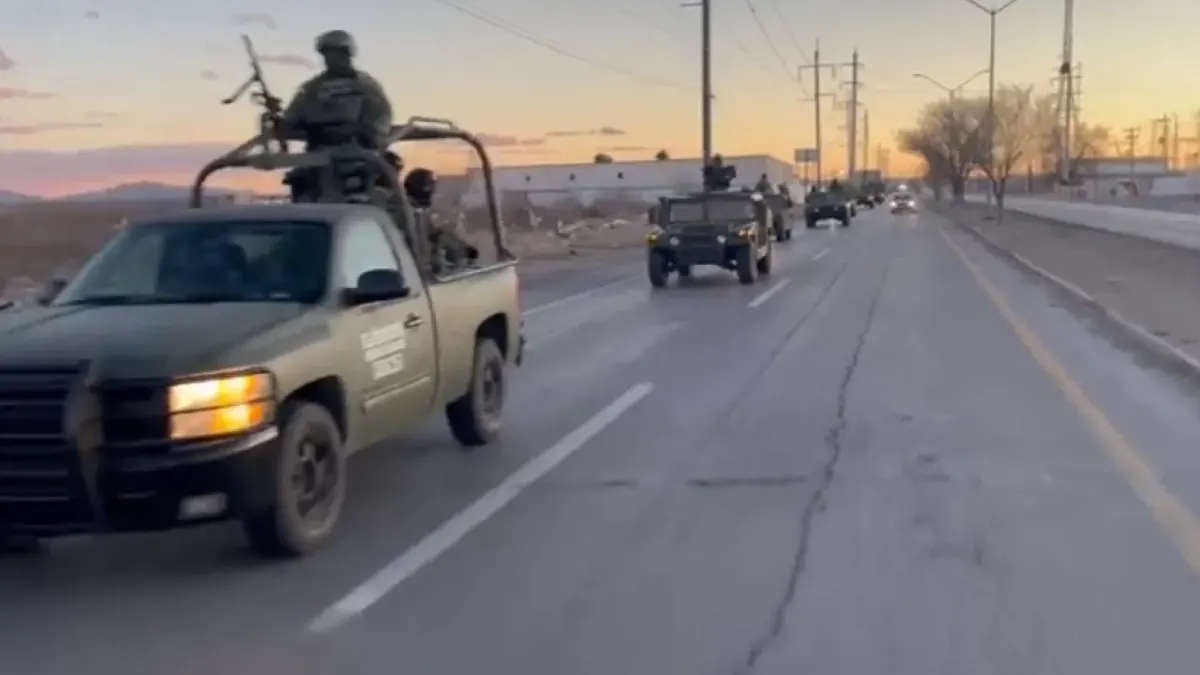 Llega nuevo contingente del Ejército Mexicano a Juárez