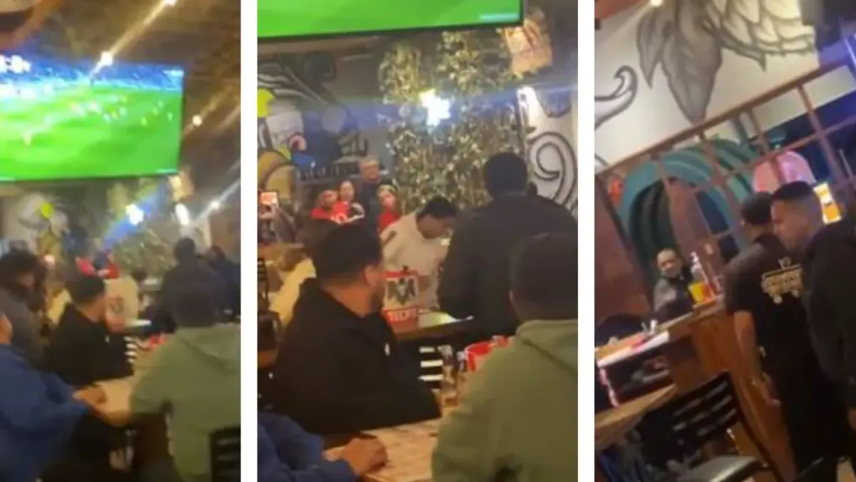Video: Clientes protagonizan riña en la Cervecería 19 en Ciudad Juárez