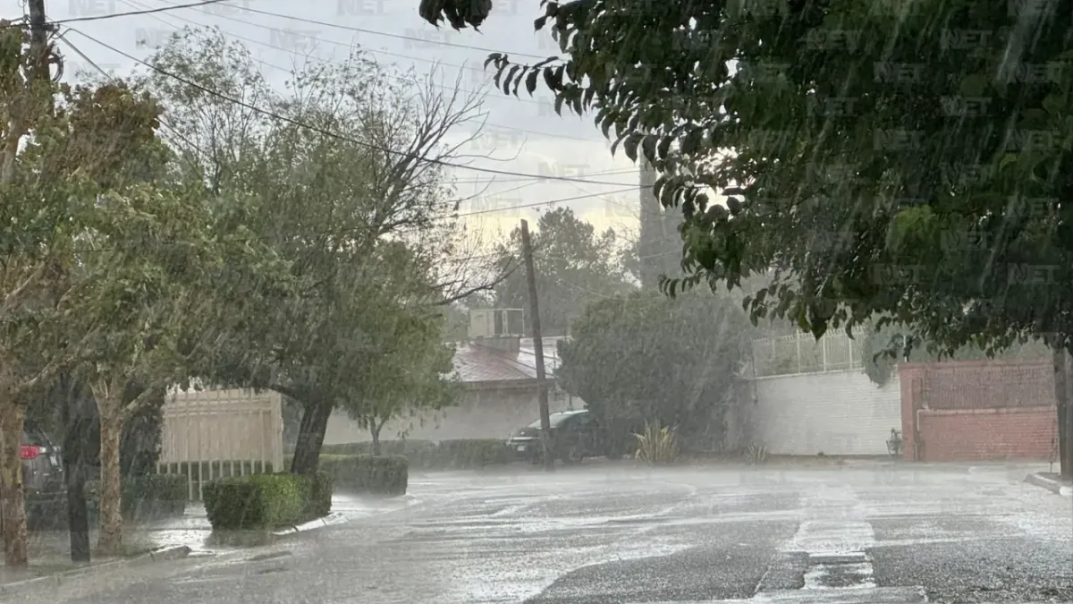 Emiten alerta por 4 días de tormentas y fuertes lluvias en Juárez y El Paso