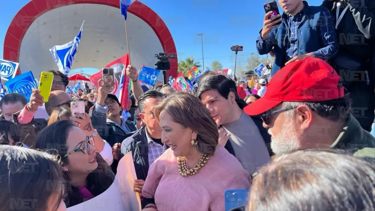 Su lucha es mi lucha: Xóchitl Gálvez en Juárez 