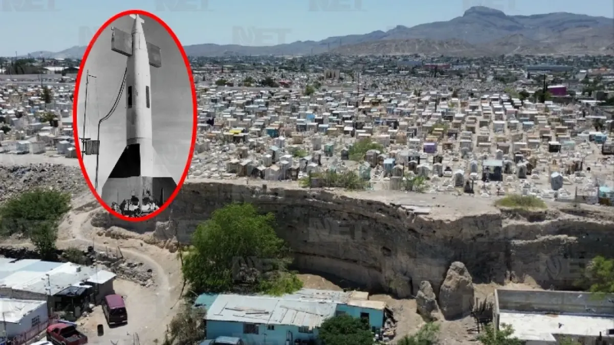 Recuerdan la caída de un misil en Juárez