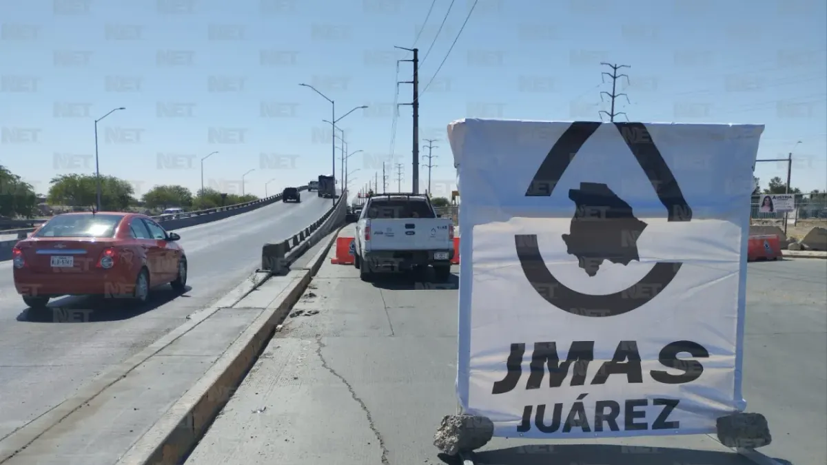 Reparan hundimiento junto al puente Versalles