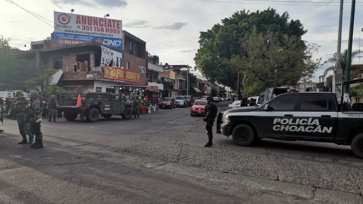 Filtran video de persecución en la que un hombre mató a 9 en Michoacán