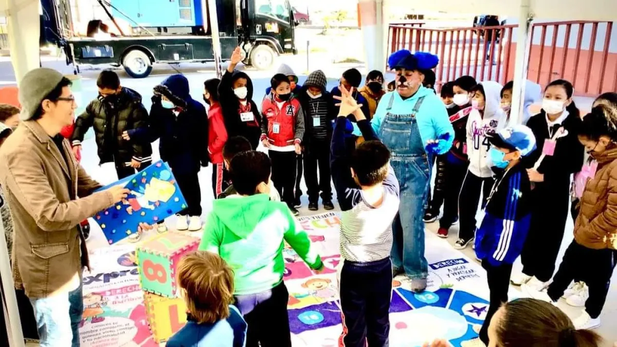 Celebran evento ExpresArte en la Primaria Agustín Melgar