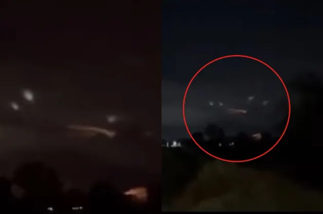 Captan luces misteriosas sobre el Valle de Juárez