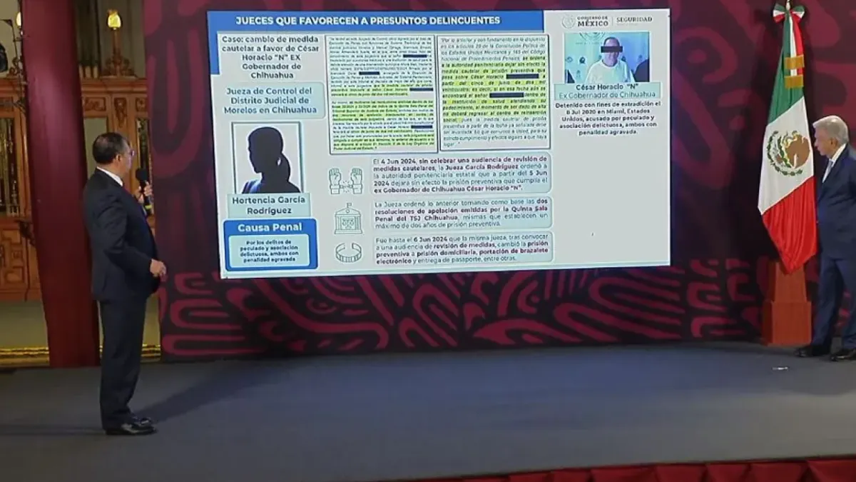 Exhiben a jueza que cambió medida cautelar a César Duarte