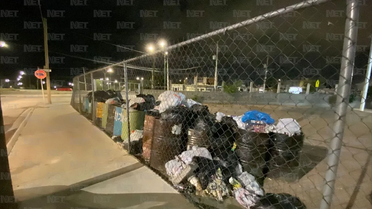 Tienen casi 2 meses sin recolección de basura