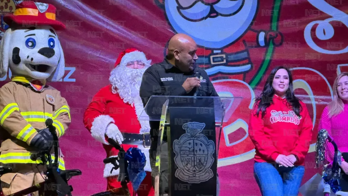 Inicia campaña de Santa Bombero