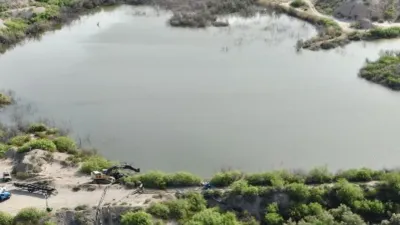Estabilizan presa en El Paso tras riesgo de colapso en Cement Lake