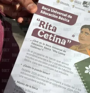 Cómo recuperar el folio para recoger la tarjeta de la Beca Rita Cetina