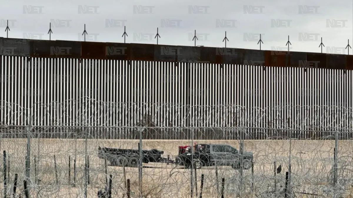 Instalan picos en el muro fronterizo en Ciudad Juárez
