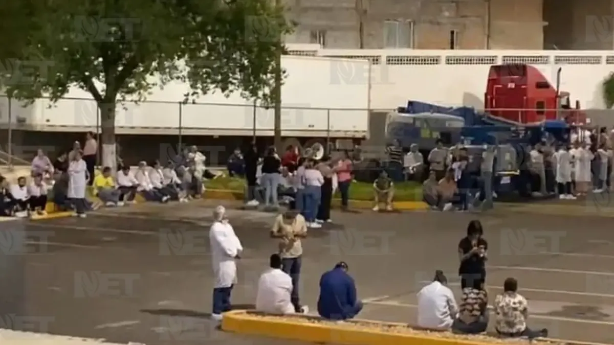 Desalojan maquiladora por supuesta fuga de gas