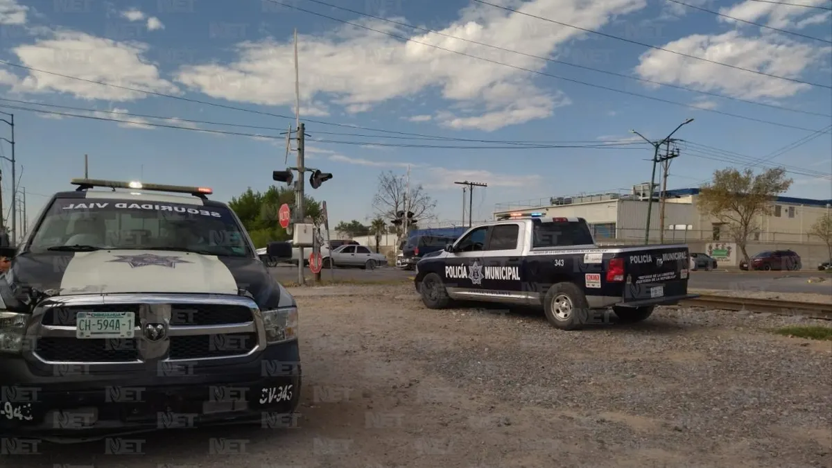 Tren embiste a joven en Ponciano Arriaga y eje Juan Gabriel