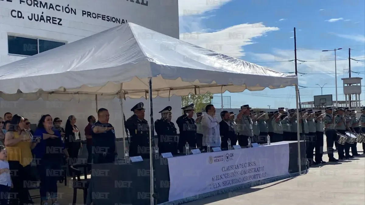Guardia Nacional reconoce a elementos que tomaron capacitación
