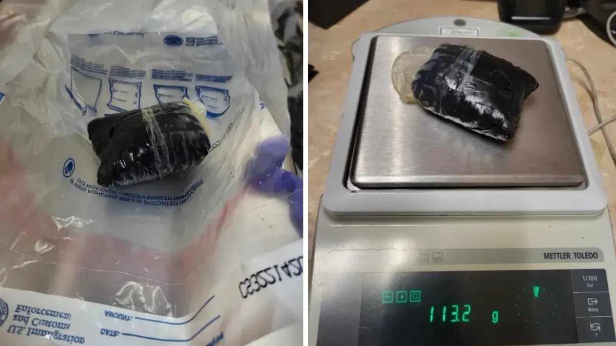 Sorprenden a mujer cuando intentaba cruzar droga a El Paso