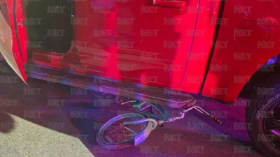 Atropella camioneta a una niña en Creta Residencial