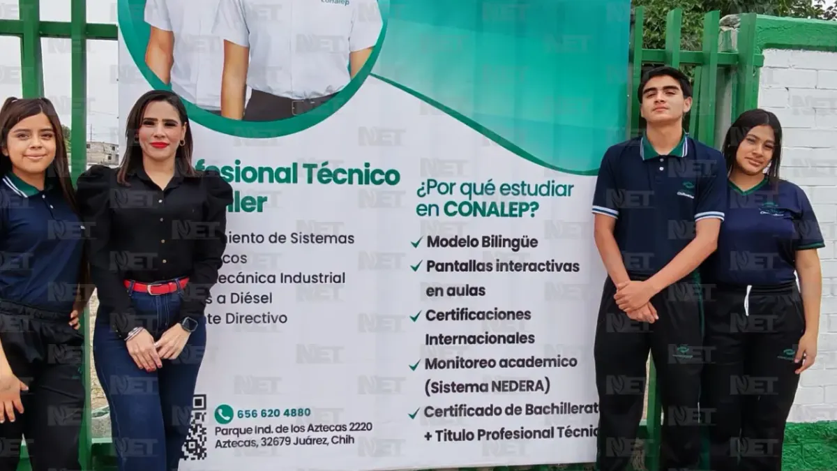 Abre CAST Conalep convocatoria con 600 espacios en Juárez