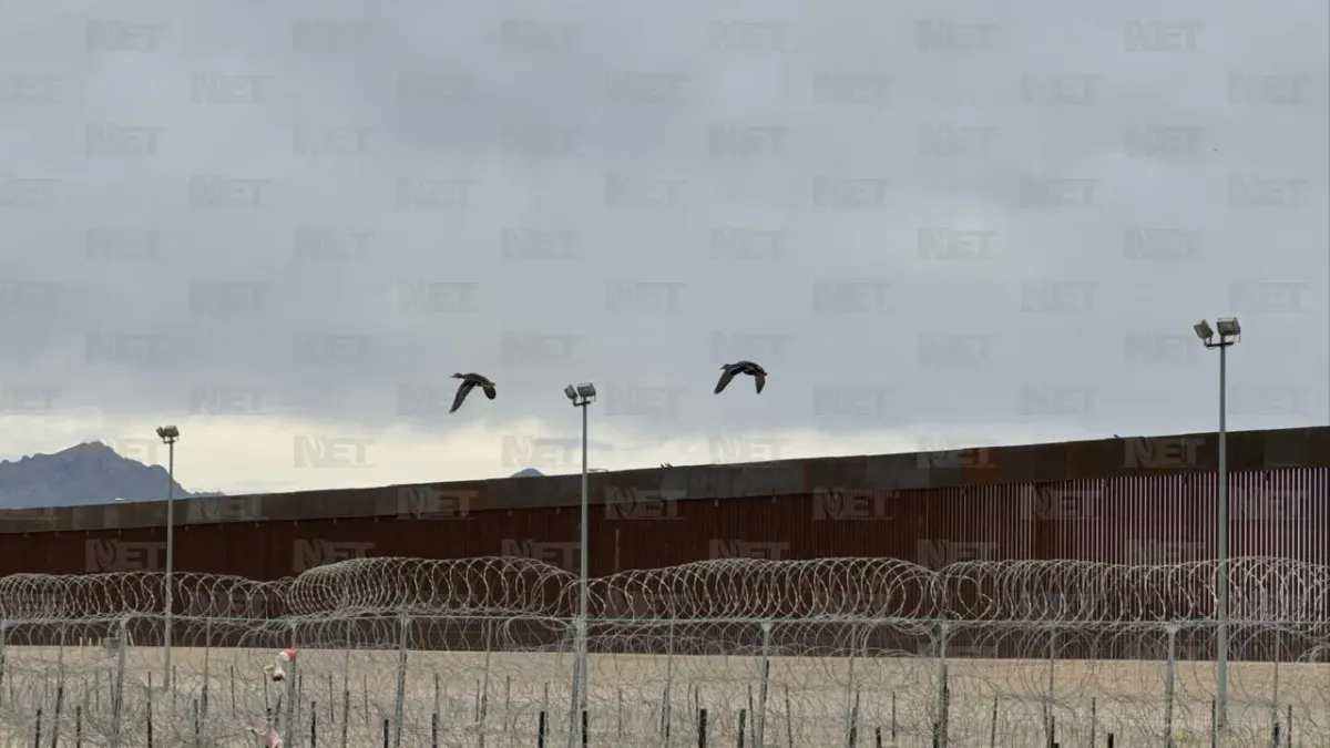 Instalan picos en el muro fronterizo en Ciudad Juárez