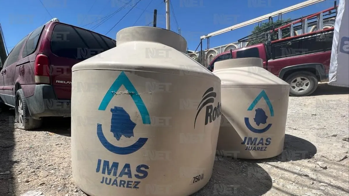 Detecta JMAS presunta reventa de tinacos entregados en Los Kilómetros