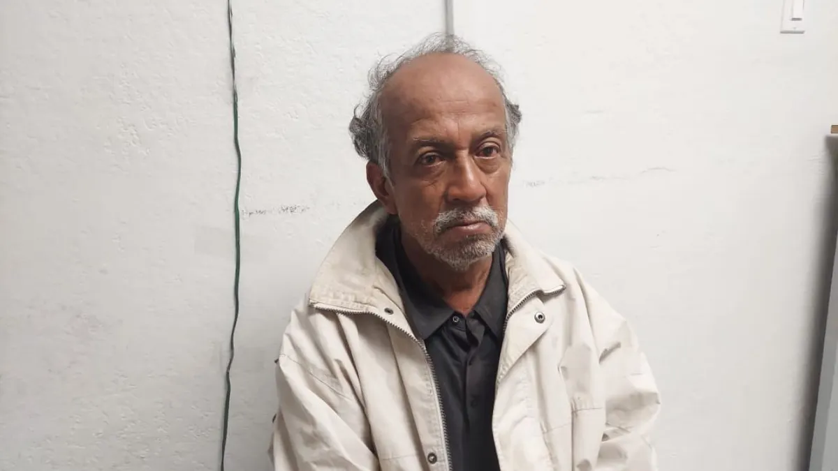 Buscan a familiares de adulto mayor extraviado