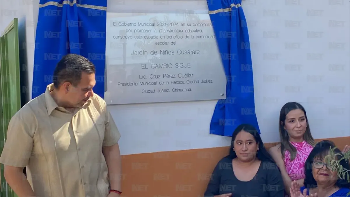 Construyen baños y bodega para Jardín de niños Cusárare