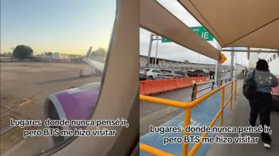 'Toda una experiencia': Fan de BTS documenta paso por Juárez para ir a concierto
